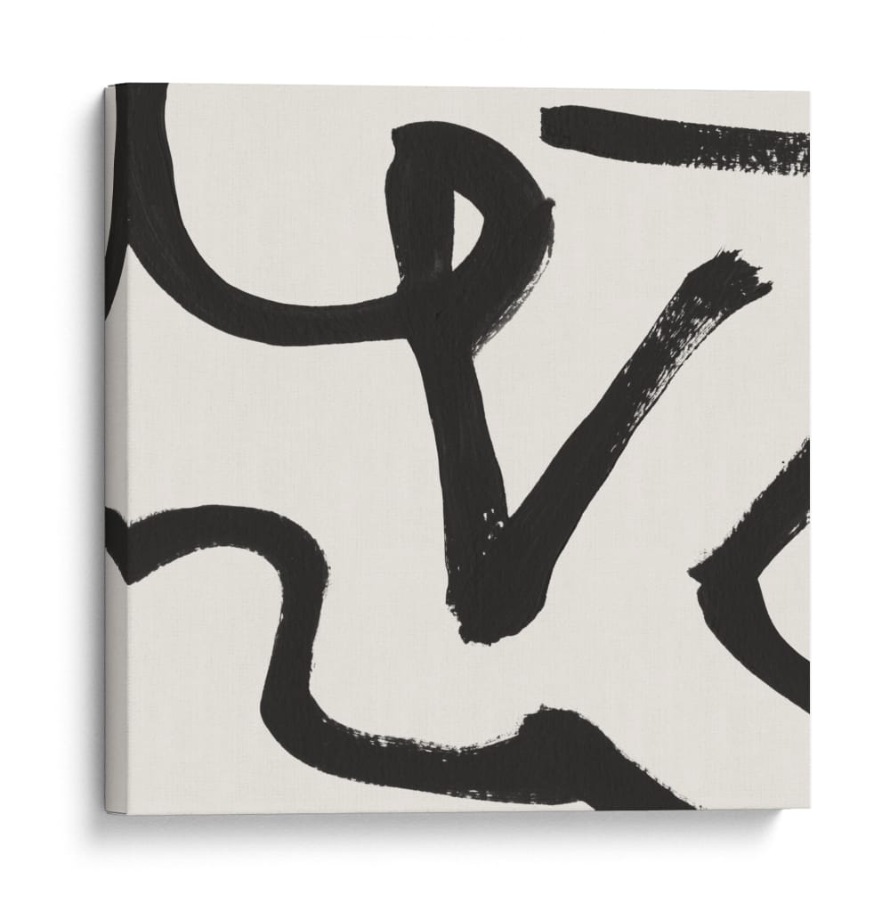 Líneas curvas 1 - Dan Hobday | Cuadro decorativo de Canvas Lab