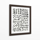 Puntos y trazos - Dan Hobday | Cuadro decorativo de Canvas Lab