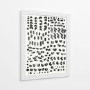 Puntos y trazos - Dan Hobday | Cuadro decorativo de Canvas Lab