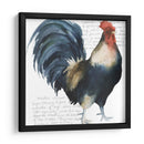 Gallo Cuervo Yo - Grace Popp | Cuadro decorativo de Canvas Lab