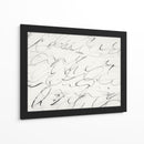 Guión manuscrito 2 - Dan Hobday | Cuadro decorativo de Canvas Lab