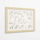 Guión manuscrito 2 - Dan Hobday | Cuadro decorativo de Canvas Lab