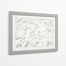 Guión manuscrito 2 - Dan Hobday | Cuadro decorativo de Canvas Lab