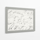 Guión manuscrito 2 - Dan Hobday | Cuadro decorativo de Canvas Lab