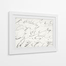 Guión manuscrito 2 - Dan Hobday | Cuadro decorativo de Canvas Lab