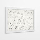 Guión manuscrito 2 - Dan Hobday | Cuadro decorativo de Canvas Lab