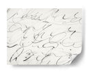 Guión manuscrito 2 - Dan Hobday | Cuadro decorativo de Canvas Lab