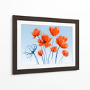 Flores naranjas - DIEGO D L | Cuadro decorativo de Canvas Lab