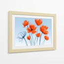 Flores naranjas - DIEGO D L | Cuadro decorativo de Canvas Lab