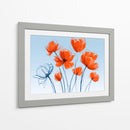 Flores naranjas - DIEGO D L | Cuadro decorativo de Canvas Lab