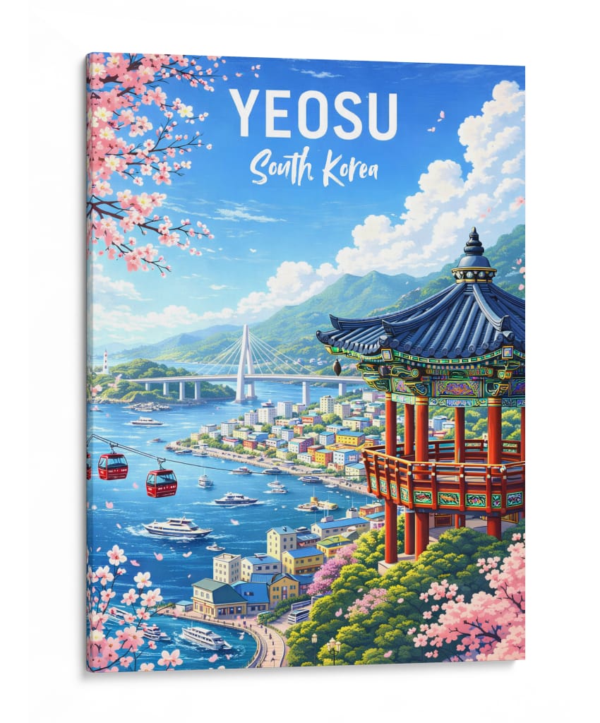 Viaje a Yeosu, Corea del Sur: Paisaje - Vicky Hanggara | Cuadro decorativo de Canvas Lab