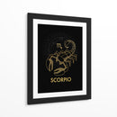 Escorpión Dorado - Puffy Design | Cuadro decorativo de Canvas Lab