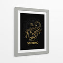 Escorpión Dorado - Puffy Design | Cuadro decorativo de Canvas Lab