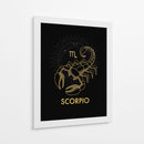 Escorpión Dorado - Puffy Design | Cuadro decorativo de Canvas Lab