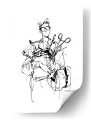 Estudiante de medicina - DIEGO D L | Cuadro decorativo de Canvas Lab