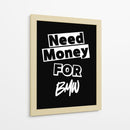 Necesito dinero para un BMW - Vicky Hanggara | Cuadro decorativo de Canvas Lab