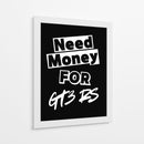 Necesito dinero para el GT3 RS. - Vicky Hanggara | Cuadro decorativo de Canvas Lab