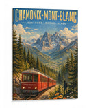 Viajes a Chamonix y Mont Blanc - Vicky Hanggara | Cuadro decorativo de Canvas Lab