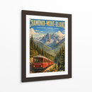 Viajes a Chamonix y Mont Blanc - Vicky Hanggara | Cuadro decorativo de Canvas Lab