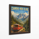 Viajes a Chamonix y Mont Blanc - Vicky Hanggara | Cuadro decorativo de Canvas Lab