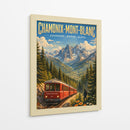 Viajes a Chamonix y Mont Blanc - Vicky Hanggara | Cuadro decorativo de Canvas Lab