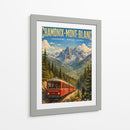 Viajes a Chamonix y Mont Blanc - Vicky Hanggara | Cuadro decorativo de Canvas Lab