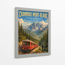 Viajes a Chamonix y Mont Blanc - Vicky Hanggara | Cuadro decorativo de Canvas Lab
