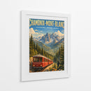 Viajes a Chamonix y Mont Blanc - Vicky Hanggara | Cuadro decorativo de Canvas Lab