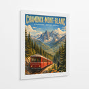 Viajes a Chamonix y Mont Blanc - Vicky Hanggara | Cuadro decorativo de Canvas Lab