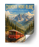 Viajes a Chamonix y Mont Blanc - Vicky Hanggara | Cuadro decorativo de Canvas Lab
