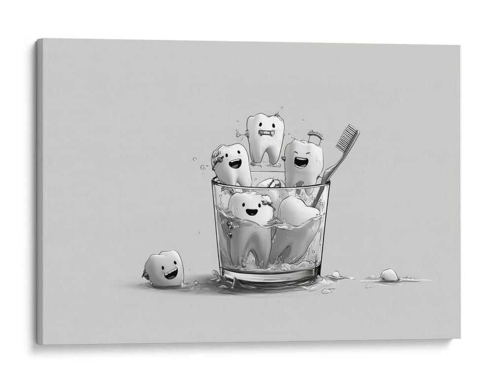 Piscina dental - DIEGO D L | Cuadro decorativo de Canvas Lab