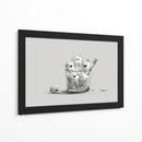 Piscina dental - DIEGO D L | Cuadro decorativo de Canvas Lab