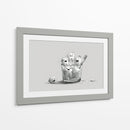 Piscina dental - DIEGO D L | Cuadro decorativo de Canvas Lab