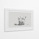 Piscina dental - DIEGO D L | Cuadro decorativo de Canvas Lab
