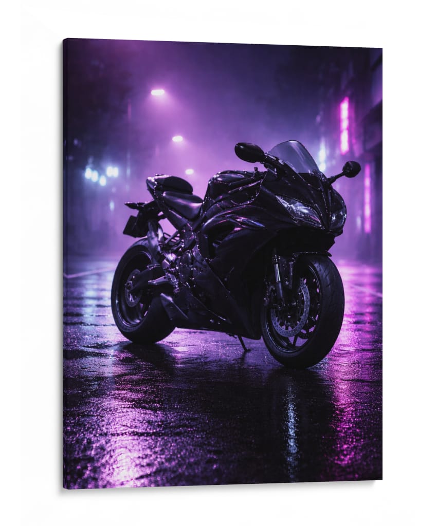 Sombra Nocturna - Sae Art | Cuadro decorativo de Canvas Lab