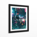 Jinete Neon - Sae Art | Cuadro decorativo de Canvas Lab