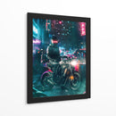 Jinete Neon - Sae Art | Cuadro decorativo de Canvas Lab