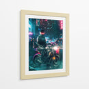 Jinete Neon - Sae Art | Cuadro decorativo de Canvas Lab