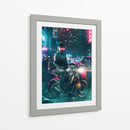 Jinete Neon - Sae Art | Cuadro decorativo de Canvas Lab
