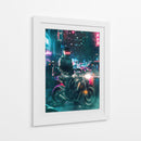 Jinete Neon - Sae Art | Cuadro decorativo de Canvas Lab