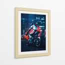 Rayo Rojo - Sae Art | Cuadro decorativo de Canvas Lab