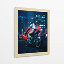 Rayo Rojo - Sae Art | Cuadro decorativo de Canvas Lab