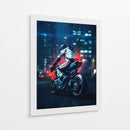 Rayo Rojo - Sae Art | Cuadro decorativo de Canvas Lab
