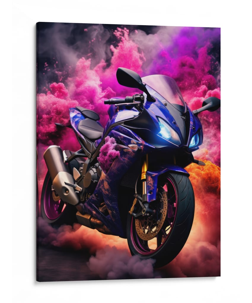 Tormenta Morada - Sae Art | Cuadro decorativo de Canvas Lab