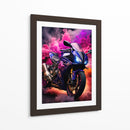 Tormenta Morada - Sae Art | Cuadro decorativo de Canvas Lab