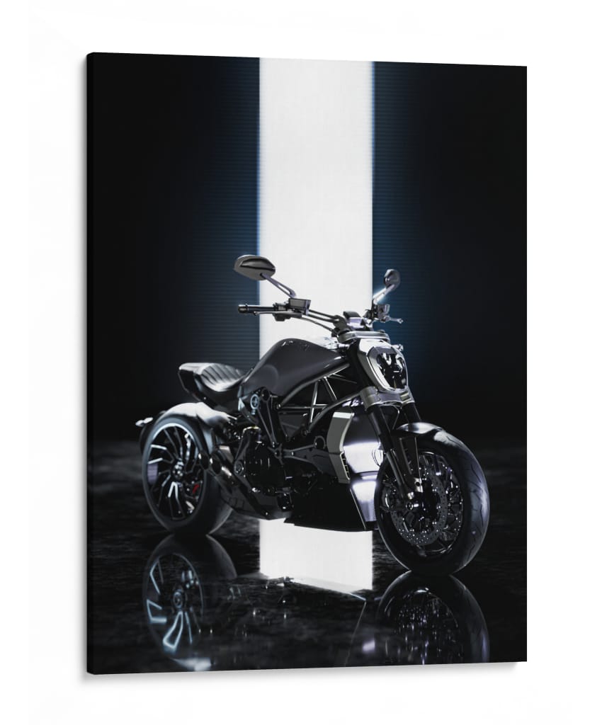 Diablo Elegante - Sae Art | Cuadro decorativo de Canvas Lab