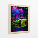 Luz Neón Nocturna - Sae Art | Cuadro decorativo de Canvas Lab
