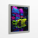 Luz Neón Nocturna - Sae Art | Cuadro decorativo de Canvas Lab