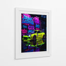 Luz Neón Nocturna - Sae Art | Cuadro decorativo de Canvas Lab