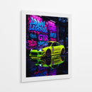 Luz Neón Nocturna - Sae Art | Cuadro decorativo de Canvas Lab